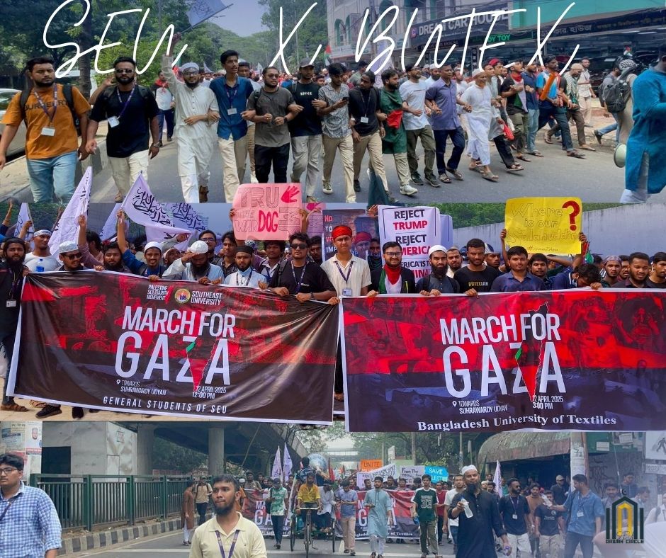March for Gaza | SEU x BUTEX